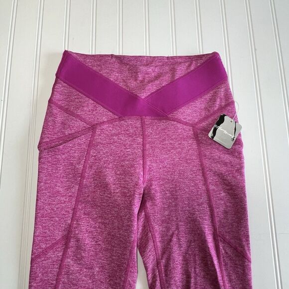 Free People Movement Just Breathe Leggings Hibiscus High Rise Size XS - Picture 6 of 13